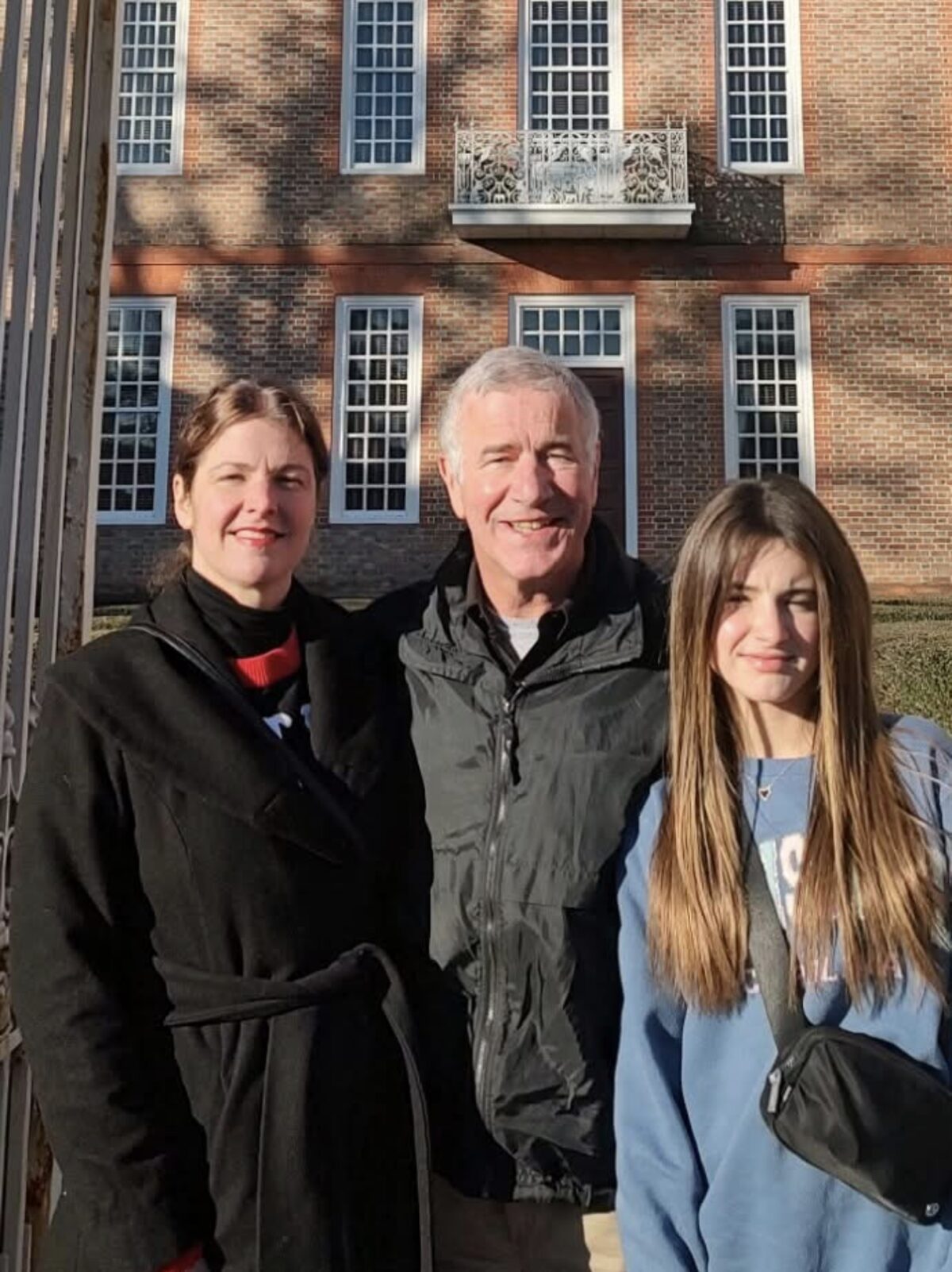 John Blust with family